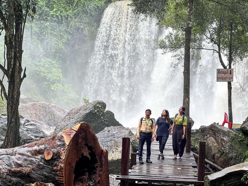 2-Day Angkor Wat, Kulen Mountain, Beng Mealea and Tonle Sap - Phnom Kulen on Day 2: rice paddies, climb, and instant scenery