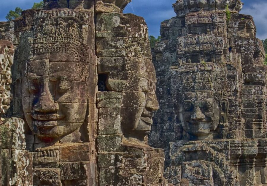 3-Day Angkor Wat & All Major Temples & Kulen Mount Waterfall - Angkor Thom walk-through, Bayon faces and the Royal Enclosure circuit