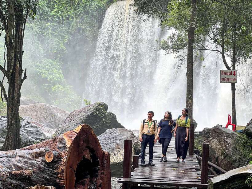 3-Day Angkor Wat Tour with Kulen Mountain & Floating Village - Day 3: Kulen Mountain, Waterfalls, River of Thousand Linga, and Beng Melea Jungle