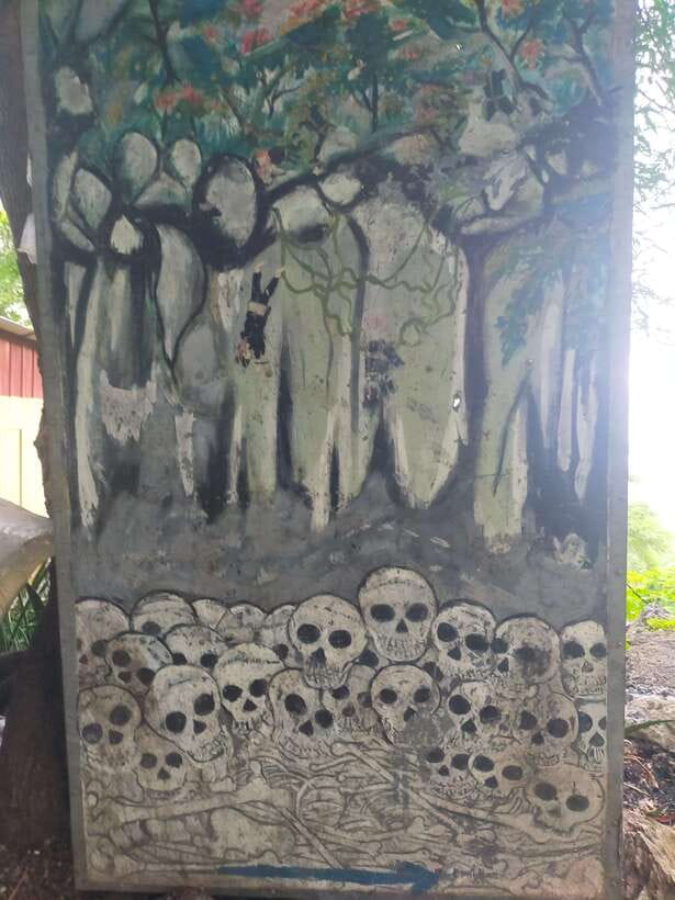 A Day TukTuk Handicrafts Bambootrain Killing&BatCaves,Sunset - Bat cave sunset: waiting for the million bats to fly