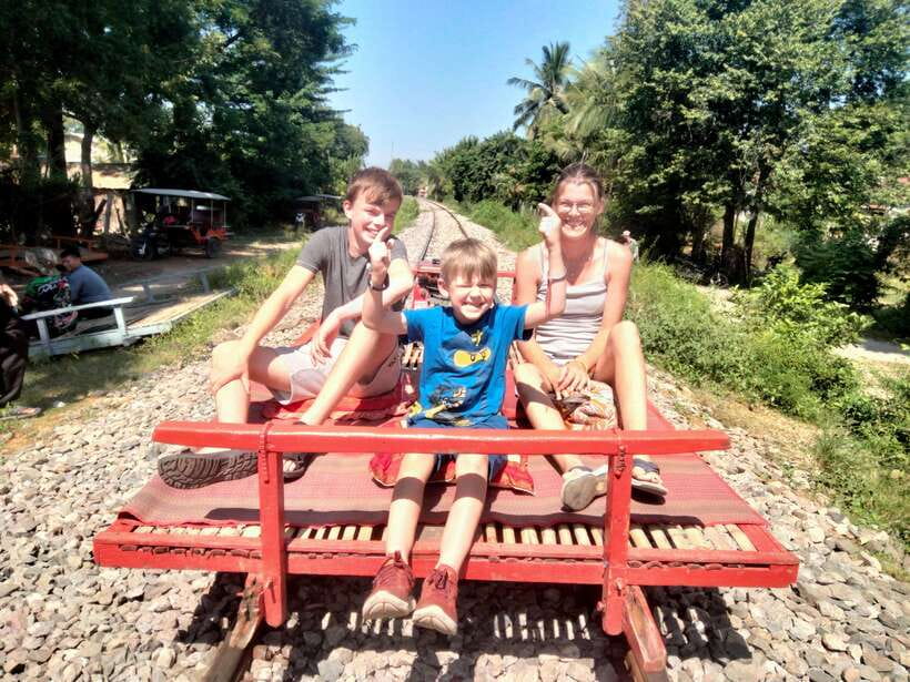 Afternoon Tour: Bamboo Train, Killing Cave &Bat Cave - Fruit Villages and River Life Between Battambang and the Countryside