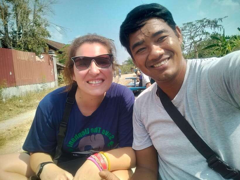 Afternoon Tour: Bamboo Train, Killing Cave &Bat Cave - Krong Battambang Pickup, Shrine Stop, and a Simple Start