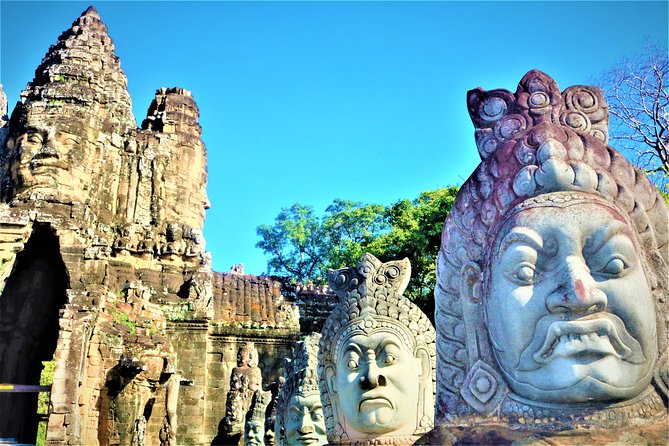 Angkor 2-Day Sunset & Sunrise Small-Group Tour - Terrace of the Elephants and Ta Prohm: the famous pass-by and the dramatic ruin