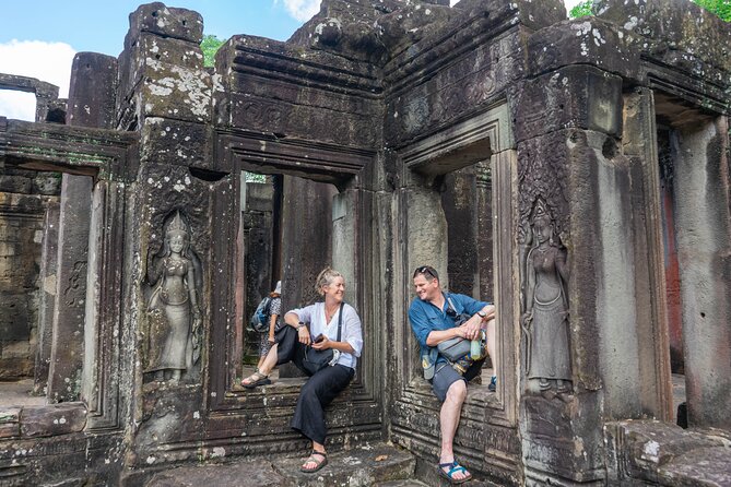 Angkor Adventure Vespa Tour / Tuk Tuk or Car - A Vespa day feels more personal at Angkor