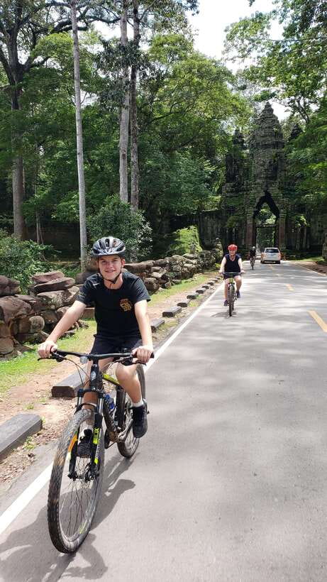 Angkor Jungle Biking Adventure Private Cycling Tour - From Riverside Roads to the Angkor Pass Ticket Counters