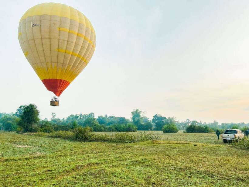 Angkor Stunning Hot Air Balloon - Angkor by Air: Sunrise or Sunset Over Bakong and Lolei