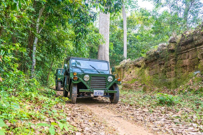Angkor Sunrise Jeep Tour - Inclusive Breakfast & Lunch - Ta Prohm: the jungle-drama stop most people remember