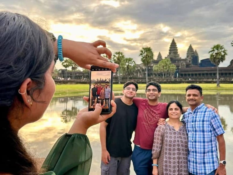 Angkor Sunrise or Sunset Tour (includes breakfast or lunch) - Sunrise Pickup, Air-Conditioned Comfort, and a Real Small-Group Day