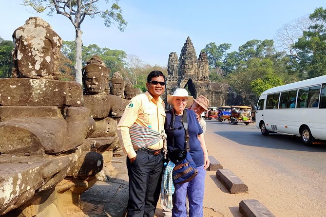 Angkor Wat & Banteay Srey Tour - Ta Prohm: Yoni and Lingam symbols, plus trees called spung