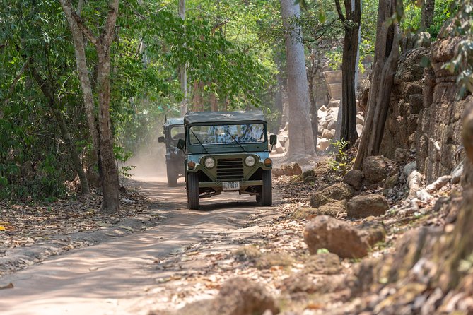 Angkor Wat by Vintage Jeep – Private Tour - Angkor Thom South Gate, Bayon, and the Terraces