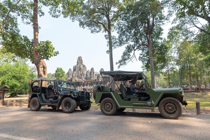 Angkor Wat by Vintage Jeep – Private Tour - Ta Prohm’s Roots, Ta Nei’s Quiet Temple, and Your Jeep Moment