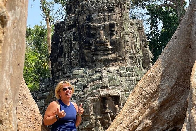 Angkor Wat Full Day Tour in Siem Reap Small-Group - Ta Prohm: jungle atmosphere and the Tomb Raider factor