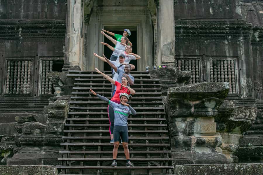 Angkor Wat: Guided Sunrise Bike Tour w/ Breakfast and Lunch - Bayon, Ta Prohm, Preah Khan, and Tomb Raider moments