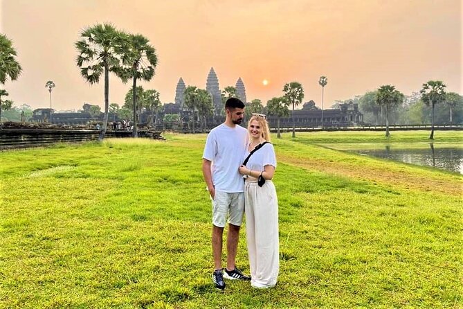 Angkor Wat Sunrise & All Highlight Angkor Temple Private Day Tour - Angkor Thom South Gate and Bayon: reading the faces and the city plan