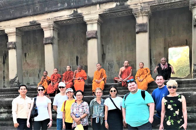 Angkor Wat Sunrise and Tonle Sap Lake 1.5 Days - Angkor Thom South Gate and the Big-City Feel of the Ruins