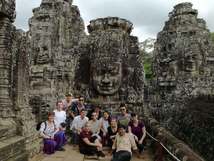 Angkor Wat Sunrise by Vintage Jeep – Private Tour - Ta Prohm jungle temple, early roots before the crowd wave