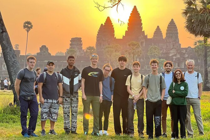 Angkor Wat Sunrise tour with Small - Group and Guide tours - Angkor Thom, South Gate, and Bayon: where the faces and the story collide