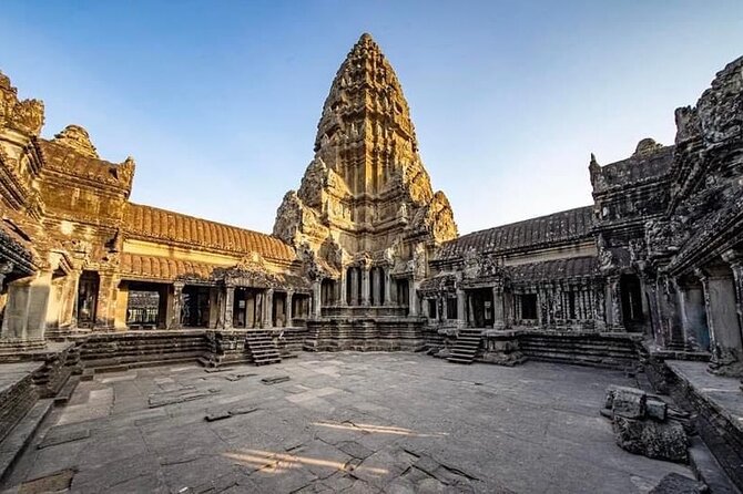 Angkor Wat Temples & Kulen Elephant Forest Day Tour - Kulen Elephant Forest Camp: meeting and observing with a guide