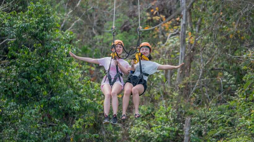 Angkor Zipline Eco-Adventure Canopy Tour - Flying through the canopy: ziplines and platforms