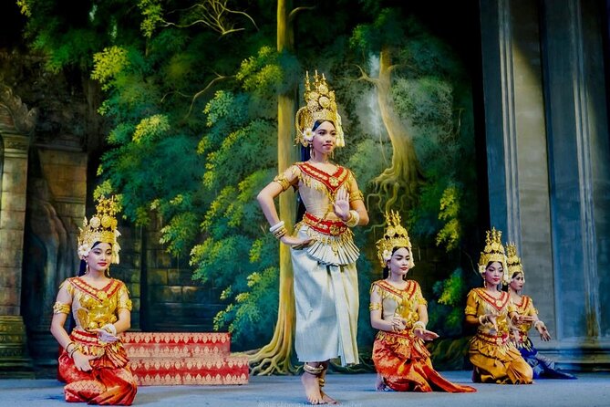 Apsara Dance Show with Buffet Dinner and Transportation Included - The Apsara show: classical plus folk, with costumes you cannot ignore