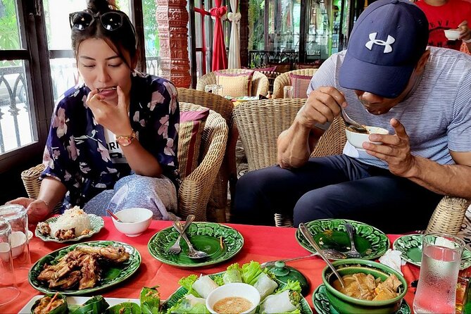 Authentic Walking Food Tour with Local Guide - Royal Palace flavors, fried noodles and chive cakes