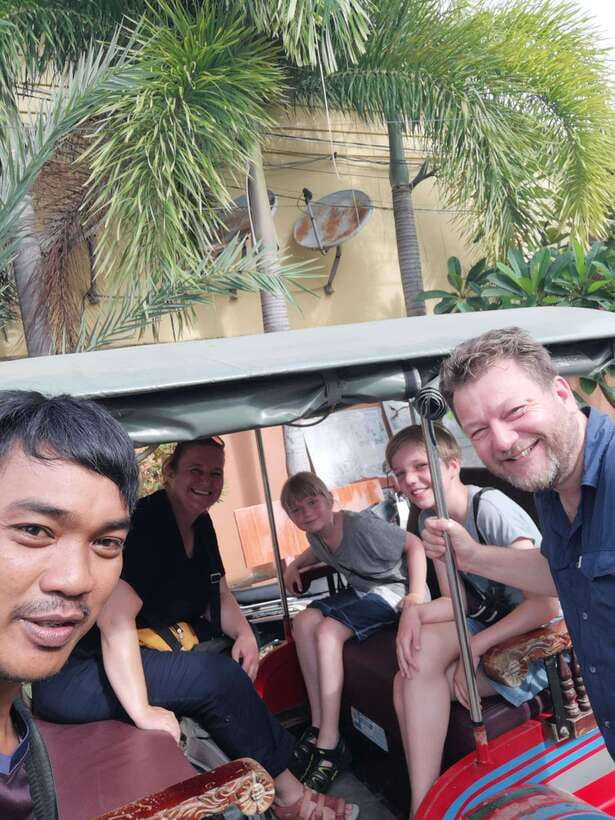 Bamboo train. Phnom Sampove cave. Bat cave and Banan Temple - From Krong Battambang to the countryside, with a real local pace