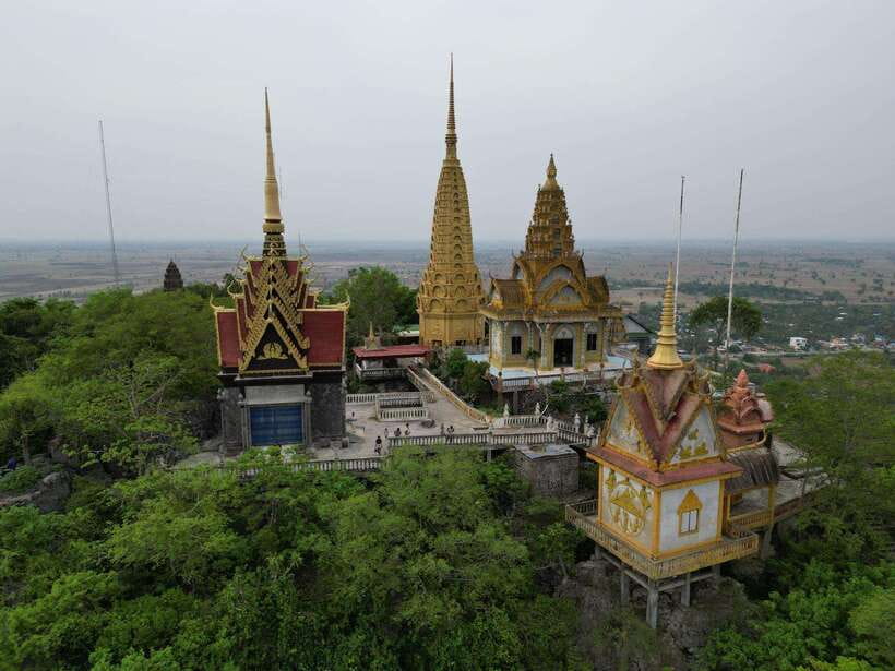Bamboo train. Phnom Sampove cave. Bat cave and Banan Temple - Bamboo train: the iconic ride, and how to enjoy it without rushing