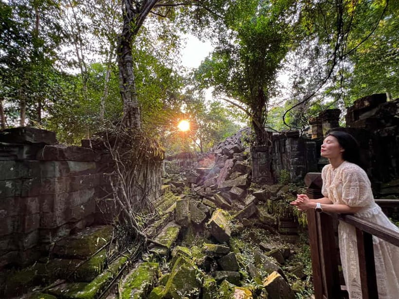 Banteay Srei, Beng Mealea and Kulen Mountain with Picnic - Banteay Srei: why the carvings feel different