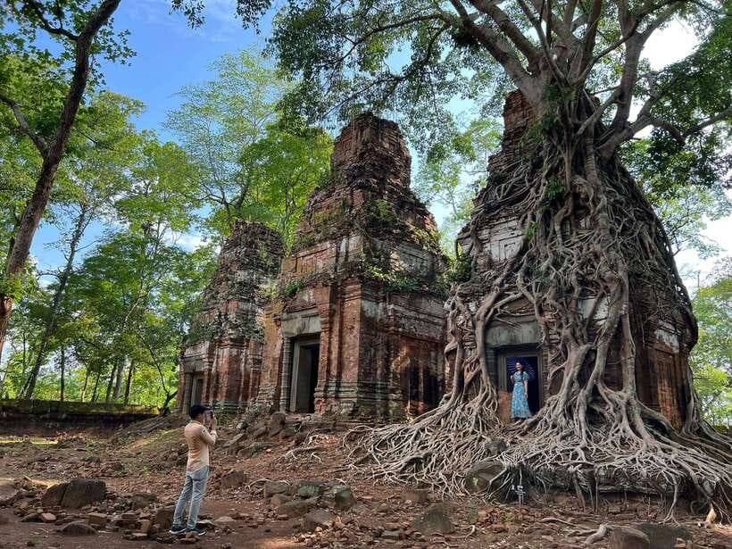 Banteay Srei, Beng Mealea & Koh Ker Small-Group Tour - Koh Ker and the three temples you actually walk through