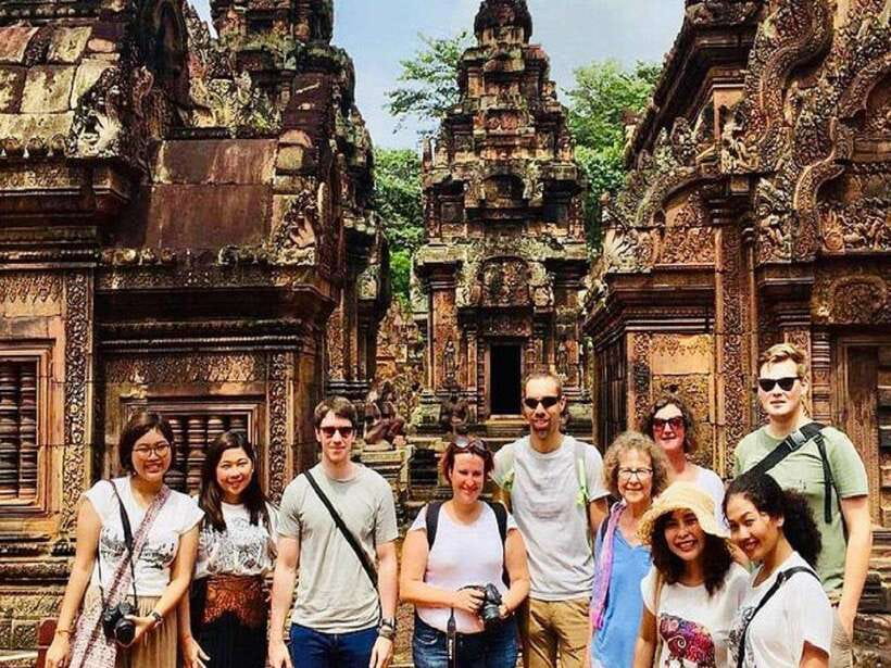 Bantreay Srei , Kbal Spean and Landmine Museum with Tuk Tuk - Kbal Spean, river carvings and the reality of jungle timing