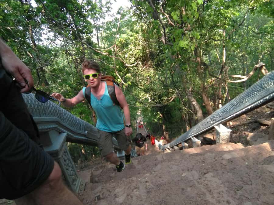 Battambang family tuktuk tour BambooTrain/Wat Banan/Bat cave - A Battambang tuk-tuk day that actually feels local