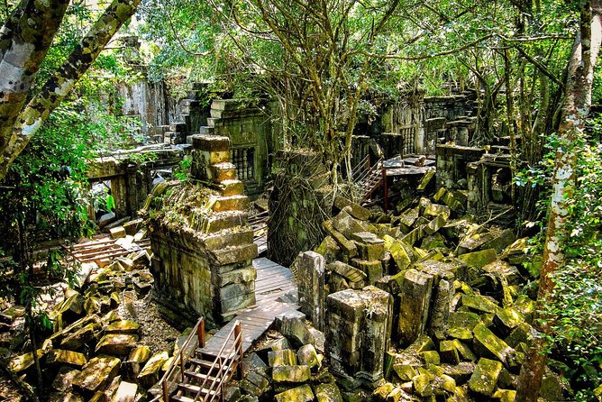 Beng Mealea Temple Private Day Tour - Beng Mealea, the quiet lost temple 70 km from Siem Reap