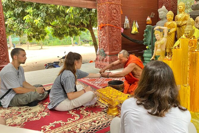 Buddhist Monastery with Monks Water Blessing - Quick highlights