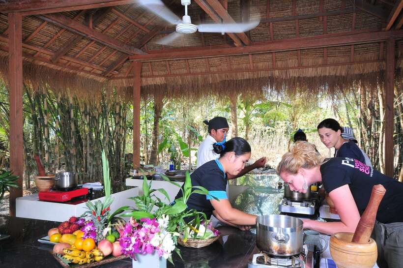 Cambodian Cooking Class from Siem Reap - Cooking Pavilion Over a Pond: Where the Class Feels Special