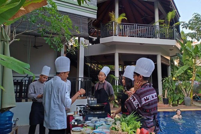 Cooking Class By Reveal Angkor Hotel Siem Reap - Khmer cooking in Siem Reap at Reveal Angkor, market to meal