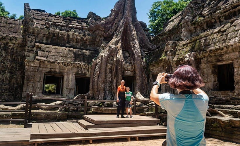 Cycle Angkor Backroad Bike Tour / E-Bike or Tuk Tuk - Price and value: $55 plus the temple ticket