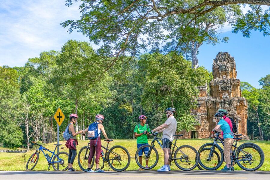 Cycle Angkor Backroad Bike Tour / E-Bike or Tuk Tuk - English guiding and the small touches that make it feel personal