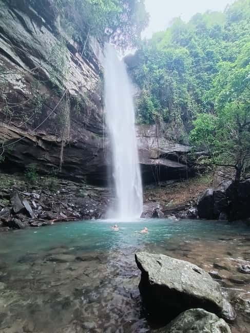 Discover Hidden Waterfall, Jungle Trekking, Swim Incl Snacks - Veal Pouch (Butterfly) Waterfall: the point is the walk