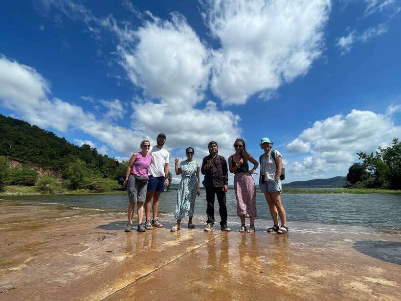 Discover kampot country side full day tour; kep crab market - Temples Cave: The 5th-Century Temple and Shade Relief
