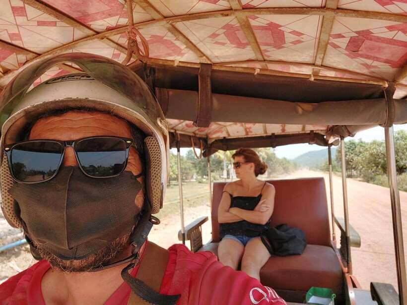Discover Kampot-Kep for a day trip include Bokor mountain - Wat Sampov Pram and the “Real Life” Countryside Photo Stops