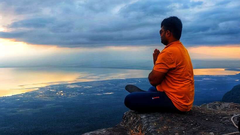 Discover Kampot-Kep for a day trip include Bokor mountain - Salt Farm Coffee and Brateak Krola Lake: A Scenic Pause That Feels Like Breathing Space