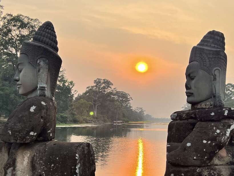 Explore Angkor Wat by Bike and Sunset - Angkor Wat to Ta Prohm, cycling to the roots of the jungle temples