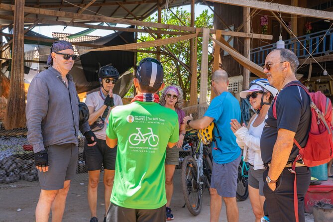 Floating Village Bike & Boat Sunset / E-Bike Available - The Chreav Countryside Ride: Dirt Lanes, Farm Stops, and Village Pace