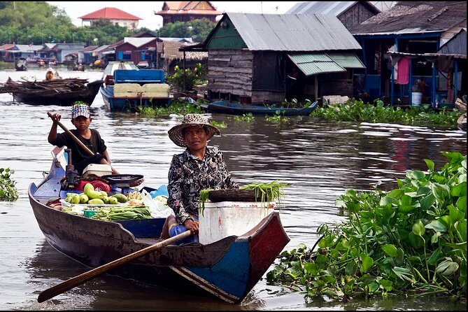 Floating Village-Mangrove Forest Private Tonle Sap Lake Boat Tour - Rolous Local Market: A Step Back into Angkor-Era Life