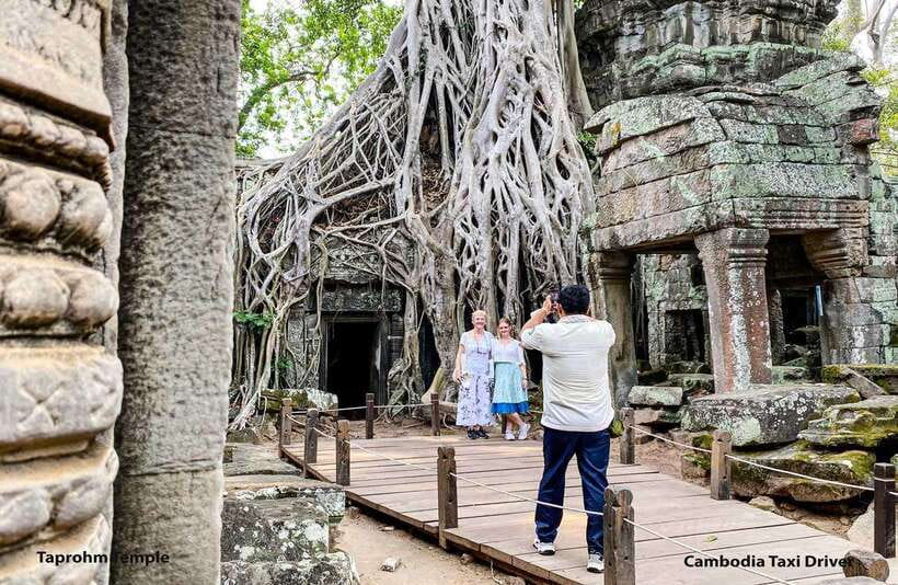 From Phnom Penh: Angkor Wat, Bayon, and Ta Prohm Day Trip - Ta Prohm: jungle ruins that feel staged until you learn the truth