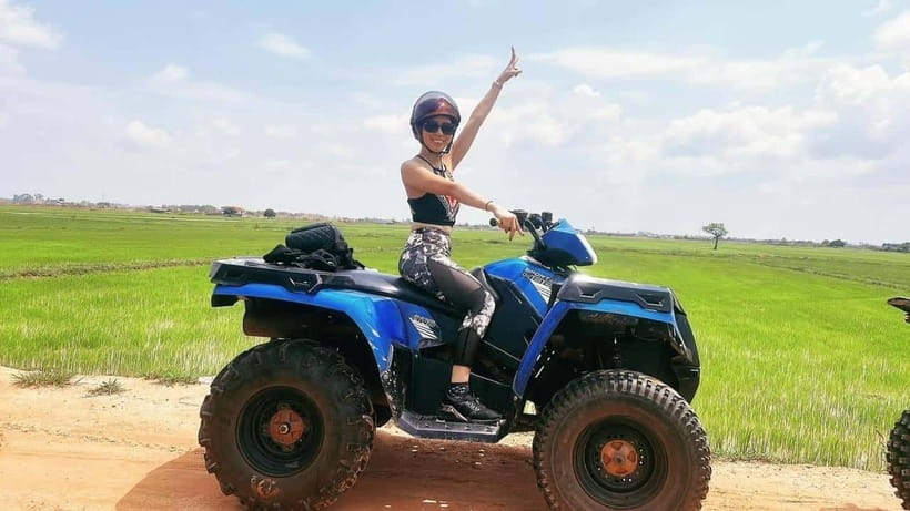 From Siem Reap: 02 Hours Quad Bike Tour in Countryside - Paddy fields, sunset timing, and the “watch your route” moments