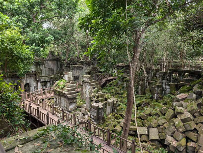 From Siem Reap: Koh Ker and Beng Mealea Private Day Tour - Koh Ker’s seven-tier pyramid, and why Prasat Thom, Pram, and Chrap matter