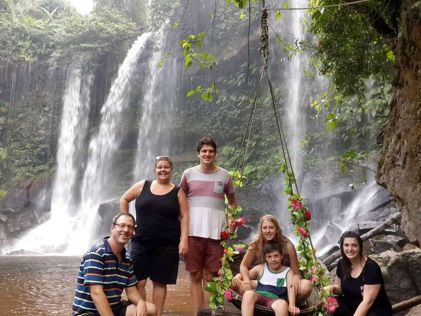 From Siem Reap: Small-Group Phnom Kulen Waterfall Day Tour - Waterfall time: cooling pools, photo stops, and crowd reality