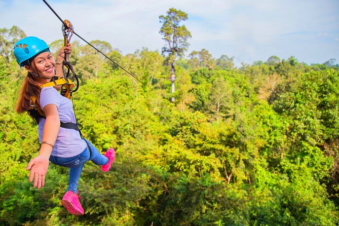 Full-Day Bike Tour in Siem Reap with Zipline - Ta Nei, Death Gate, and Takeo, the part that asks for some effort