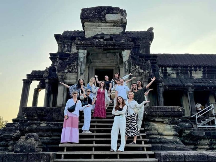 Full-Day Explore Angkor Temples Sunset Tour (with Lunch) - Angkor Wat at Ground Level and Spiritual Scale